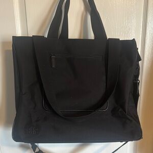BEIS Black East to West Tote Bag